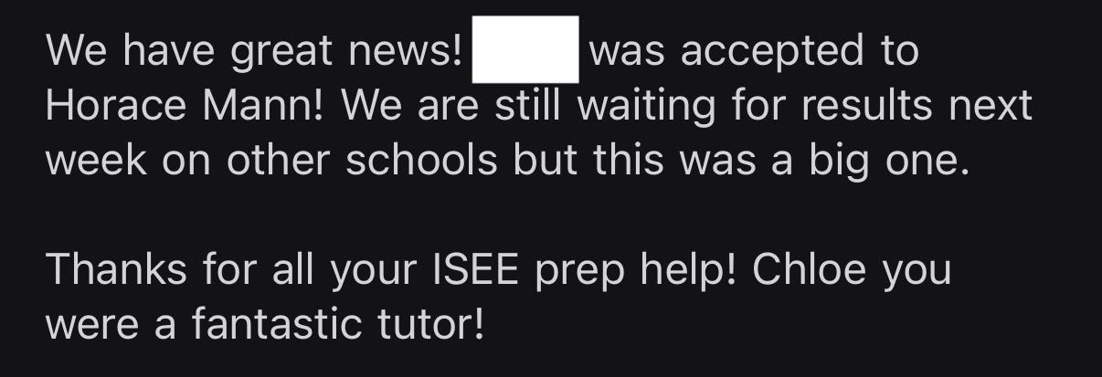 The ISEE Is Brutal. February Proves It's Worth It.